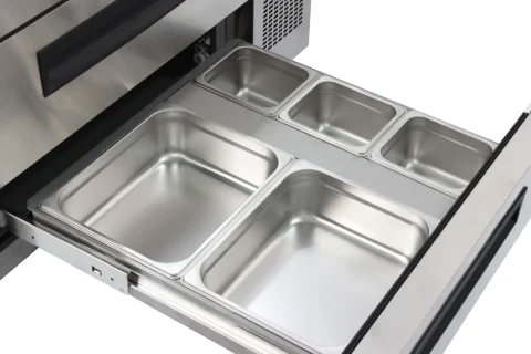 KING COMPANY CB-36TN BASE CHEF DE 36 (920 MM) 2 CAJONES EN ACERO INOXIDABLE-ETDISA-PERU-2